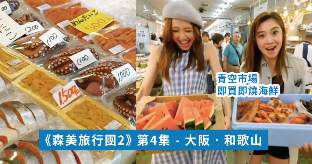 【森美旅行團2】 勝浦漁港 | 桂城 吞拿魚料理 | 泉佐野 青空市場 海鮮燒烤