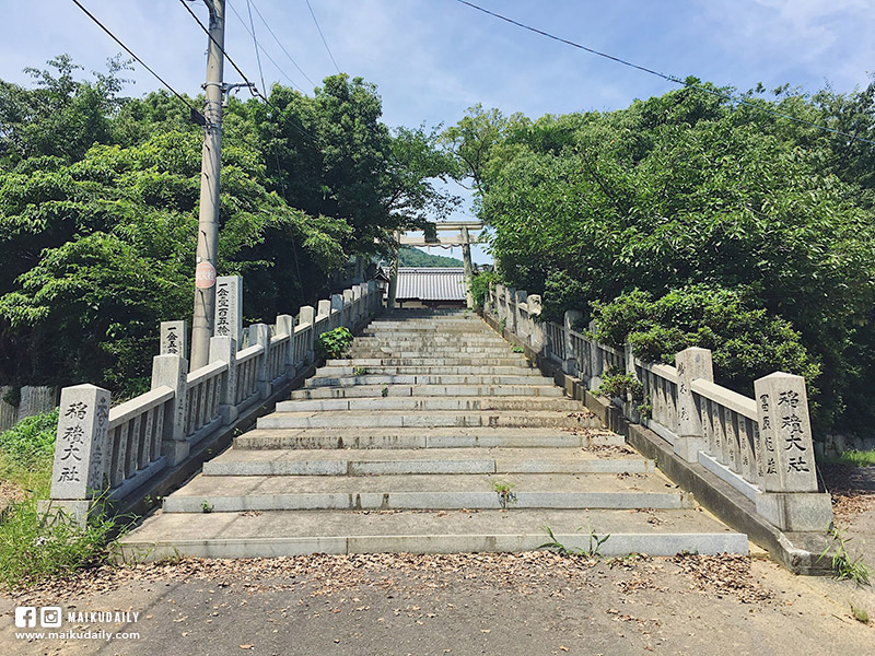 高屋神社 瀨戶內海 最接近天空的鳥居 香川縣 三豐市