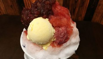 愛媛縣大洲市美食 カフェとことこ 草莓刨冰
