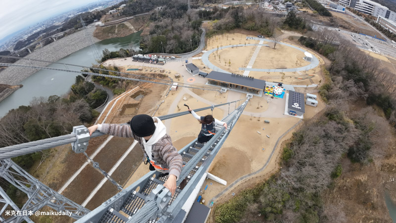 大阪茨木景點 日本最長吊橋 Gravitate Osaka 刺激登橋體驗