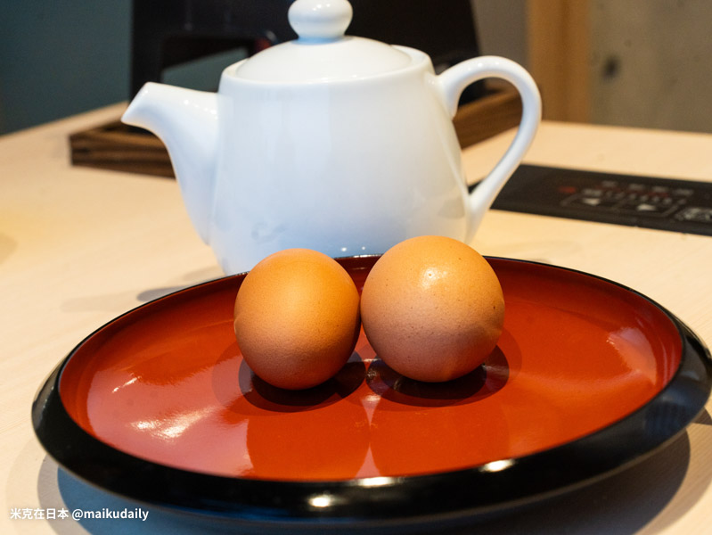 大阪難波道頓堀神戶牛壽喜燒 菊鶴 龍のたまご 龍之卵 雞蛋